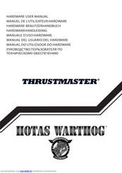 Thrustmaster HOTAS Warthog Hardware-Benutzerhandbuch