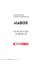 viaTOLL viaBOX Bedienungsanleitung