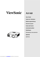 ViewSonic VS10152-1W Bedienungsanleitung