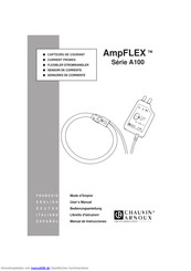 Chauvin Arnoux AmpFlex A100 Bedienungsanleitung