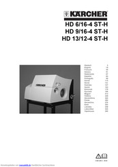 Kärcher HD 6/16-4 ST-H Bedienungsanleitung