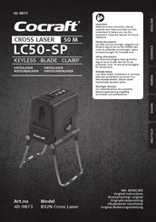 Cocraft LC50-SP Bedienungsanleitung