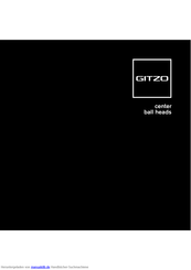 Gitzo GH3382QD Bedienungsanleitung