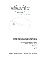 MEWATEC Easyup Basic Bedienungsanleitung
