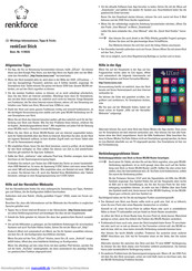 Renkforce renkCast TV Wichtige Informationen, Tipps & Tricks