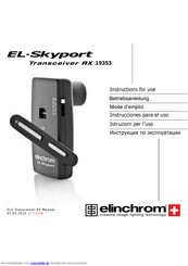 Elinchrom EL-Skyport RX 19353 Betriebsanleitung