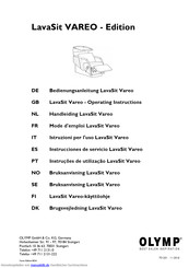 OLYMP LavaSit VAREO - Edition Bedienungsanleitung