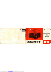 Zenit B Bedienungsanleitung