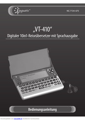 Linguatis VT-410 Bedienungsanleitung