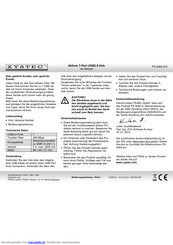 Xystec PX-3083 Bedienungsanleitung