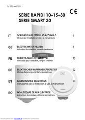 Giona SMART 30 SERIES Montage-, Bedienungs- Und Wartungsanleitung