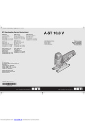 BTI A-ST 10,8 V Originalbetriebsanleitung