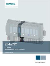 Siemens TM ECC 2xPWM ST Gerätehandbuch