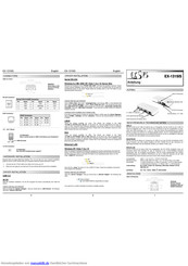 Exsys EX-1315IS Anleitung