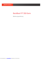 Plantronics BackBeat FIT 350-Serie Bedienungsanleitung