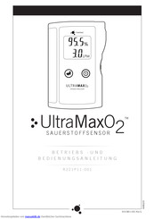 Ultramax R221P11-001 Betriebs- Und Bedienungsanleitung