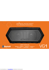 Soundcast VG1 Anleitung
