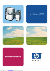 HP indigo press 3000 Benutzerhandbuch