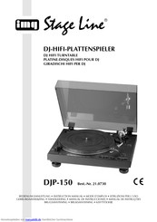 IMG STAGELINE DJP-150 Bedienungsanleitung