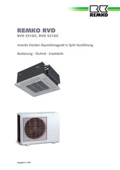 REMKO RVD351DC Bedienungsanleitung