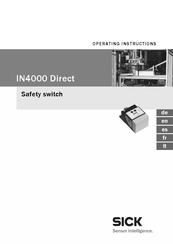 Sick IN4000 Direct Bedienungsanleitung