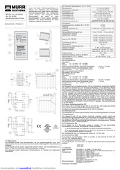 Murr Elektronik MCS-B 10-110-240/24 Bedienungsanleitung
