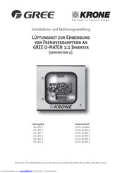 Krone GUHD-48-NM-4 Installations- Und Bedienungsanleitungen