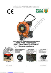 Billy Goat F1302SPH Betriebshandbuch