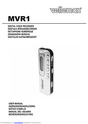 Velleman MVR1 Bedienungsanleitung