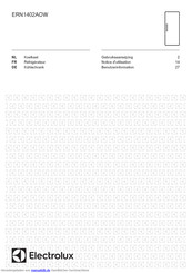 Electrolux ERN1402AOW Benutzerinformation
