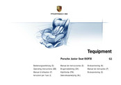 Porsche Junior Seat ISOFIX Bedienungsanleitung