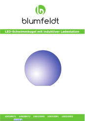 Blumfeldt 10032092 Bedienungsanleitung