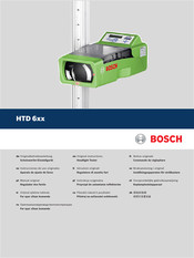 Bosch HTD 6 Serie Originalbetriebsanleitung