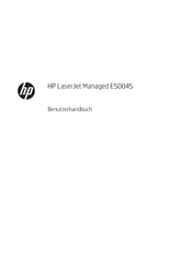 HP LaserJet Managed E50045 Benutzerhandbuch