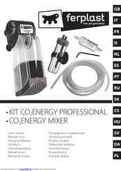 Ferplast CO2 Energy Mixer Handbuch