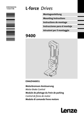 Lenze E94AZHA0051 Montageanleitung
