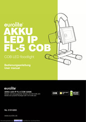 EuroLite FL-5 COB 3200K Bedienungsanleitung