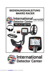 Makro Metal Detectors Makro Racer Bedienunganleitung