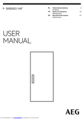 AEG SKB58211AF Benutzerinformation