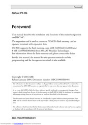 ABB IFC MC Handbuch