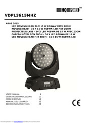 HQ-Power ARAS 3615 Bedienungsanleitung