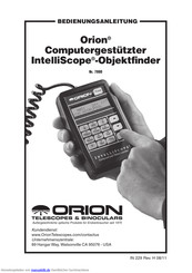 Orion IntelliScope 7880 Bedienungsanleitung