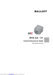 Balluff BVS CA-M2064Z00-31-000 Betriebsanleitung