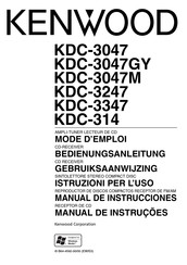 Kenwood KDC-3047GY Bedienungsanleitung
