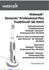Waterpik Sensonic Professional Plus SR-3000 Bedienungsanleitung