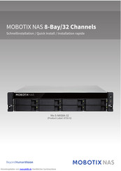 Mobotix Mx-S-NAS8A-32 Schneliinstallationsanleitung