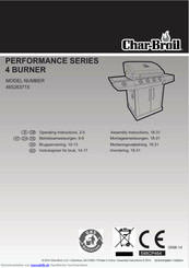 Char-Broil Performance Series Bedienungsanleitung