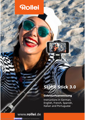 Rollei Selfie Stick 3.0 Gebrauchsanweisung
