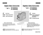 Samsung Electronics VP-D6040i Bedienungsanleitung