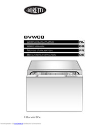BORETTI BVW88 Benutzerinformation